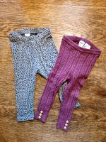 2x Leggings Jersey/Strick H&M Gr. 74 Hessen - Wiesbaden Vorschau