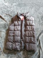 Steppweste Jacke grau 128   8€ Bayern - Kumhausen Vorschau