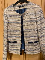 Walbusch Strickjacke Jacke Damen Größe 38 Blazer beige blau Nordrhein-Westfalen - Haltern am See Vorschau