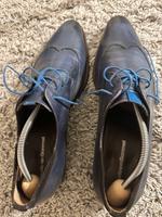 Floris van Bommel Herren Lederschuh Businessschuh blauGr. 11/46 Niedersachsen - Stuhr Vorschau