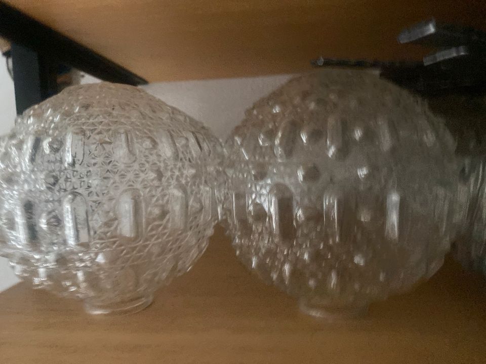 Lampenglas Glaskugeln 10 Stück Lampenschirm in Berlin