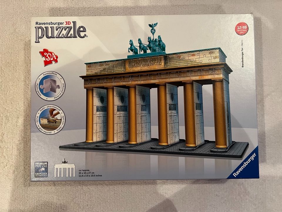 Brandenburger Tor 3D Puzzle in Düsseldorf