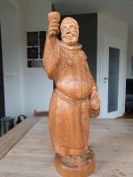 Mönch Holz handgeschnitzt 53 cm Becher Krug Vatertag Geschenk Bayern - Königsbrunn Vorschau