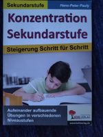 Konzentration Schule Kohl Verlag Lernen mit Erfolg Niedersachsen - Lüchow Vorschau