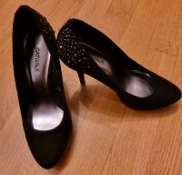 High Heel schwarz Glitzer Bayern - Unterhaching Vorschau