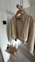 Esprit Jacke Strickjacke Bomberjacke beige / Creme S/XS Hannover - Mitte Vorschau