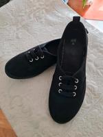 Damenchuhe Canvas Sneaker schwarz Gr 38, Slipper Ballerinas Bayern - Oberau Vorschau