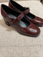 Absatzschuhe Lackrot mit Riemchen München - Sendling Vorschau
