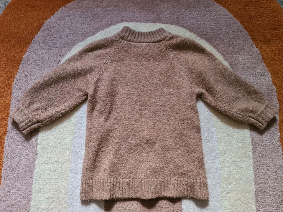 Zara Kleid Baby Strickkleid braun Gr. 86 in Berlin