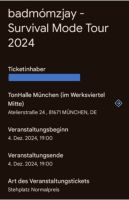 Konzertticket badmomzjay Deutschrap am 04.12. in München Bayern - Altdorf Vorschau