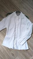 Maje Luxusbluse schulterfrei gezackt Gr. 34/36 weiß NP 225€ Bremen - Borgfeld Vorschau