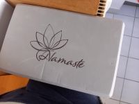 Trendy Yoga Yogablock Yoga Block Namaste Grau Baden-Württemberg - Fellbach Vorschau