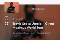 SUCHE TAUSCH Travis Scott Utopia Tour 2x Sitzplätze Bayern - Bamberg Vorschau