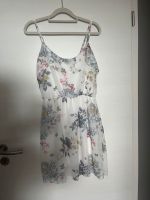 Sommer-Kleid weiß mit Blumen, Damen-Kleid Größe L Nordrhein-Westfalen - Herzebrock-Clarholz Vorschau