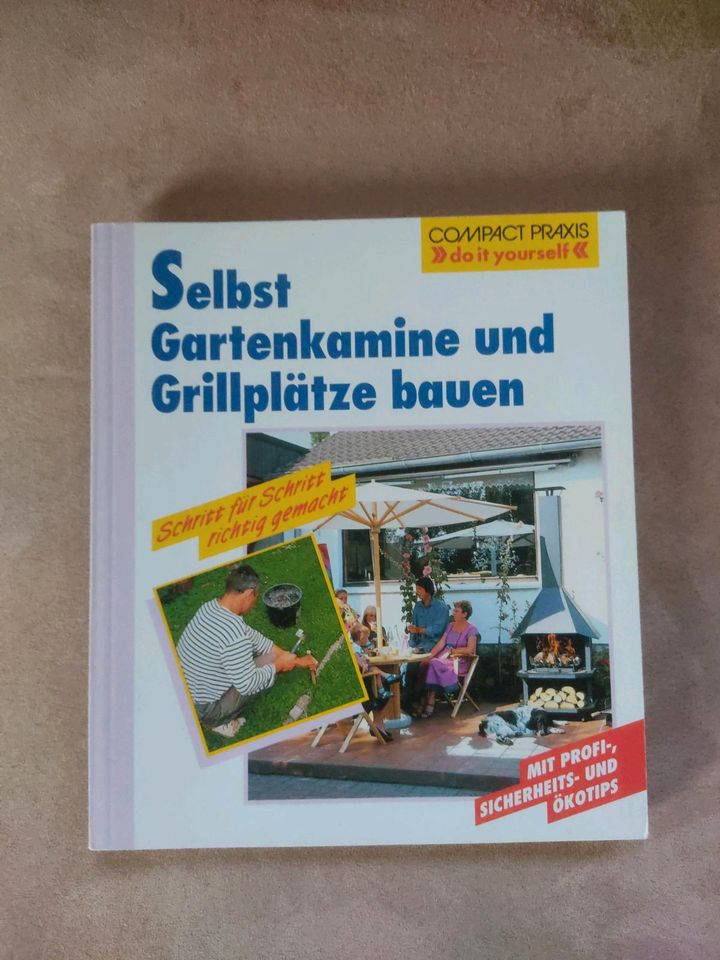 Selbst Gartenkamine und Grillplätze bauen, Buch in Boffzen