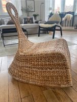 Ikea Gullholmen Schaukelstuhl Korbgeflecht Seegras Rattan Hessen - Rauschenberg Vorschau