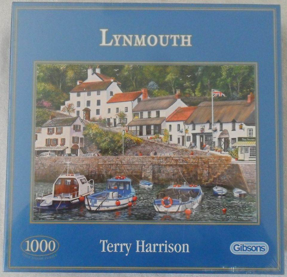 Puzzle "Terry Harrison - Lynmouth", 1000 Teile, Gibson G6105 in Eltville