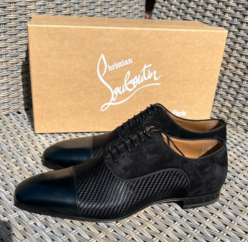 Christian Louboutin Schuhe, schwarz, Gr.43 neu mit Rechnung in Ahrensburg