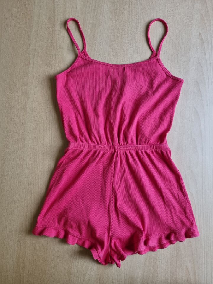 Jumpsuit Einteiler pink Bershka Sommer Outfit Größe M in Bayreuth