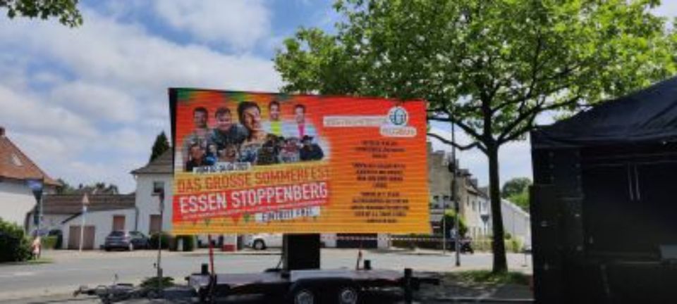 16,5 qm LED-Videowand für Events deutschlandweit zu vermieten in Essen