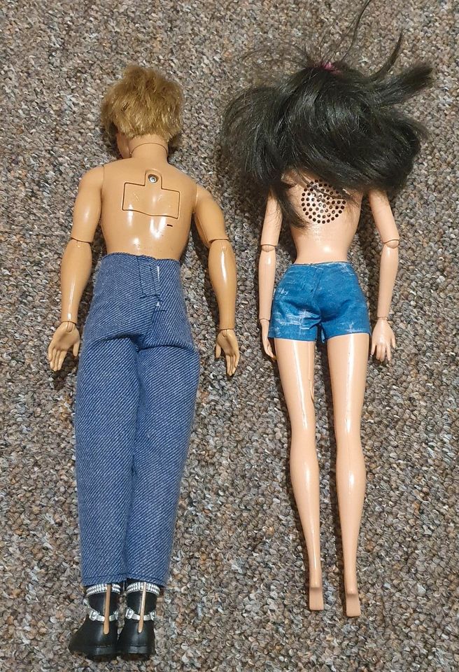 Mattel Barbie & Ken (beide mit Sprechfunktion) + Cabrio in Walsrode