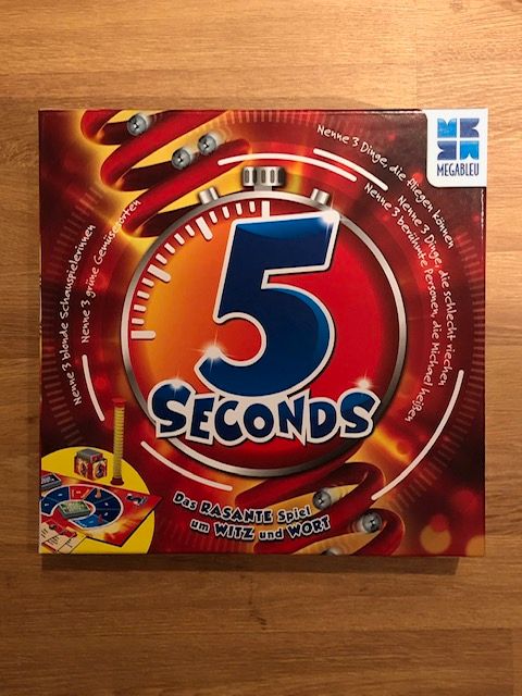 5 Seconds Familien-/ Gesellschaftsspiel - Zustand wie neu! in Neu-Isenburg