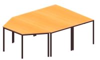 Schreibtisch 160cm x 230cm - Konferenztisch - Besprechungtisch - Hemelingen - Hastedt Vorschau