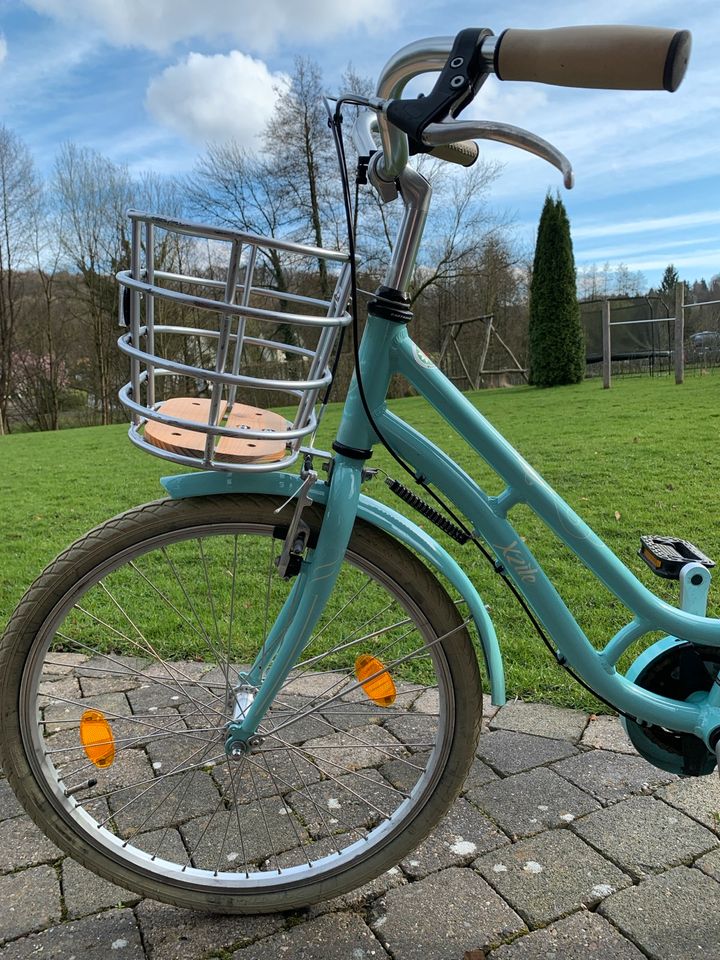 Holland-Fahrrad 24“ Aluminium mint türkis Korb Dänemark in Detmold