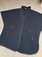Poncho Fleece dunkelblau Gina Laura one size Niedersachsen - Delmenhorst Vorschau