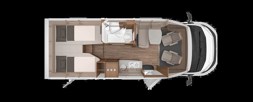 Knaus Van Ti 650 MEG Wohnmobil mieten mit Automatik & Klimaanlage in Hausen (Wied)