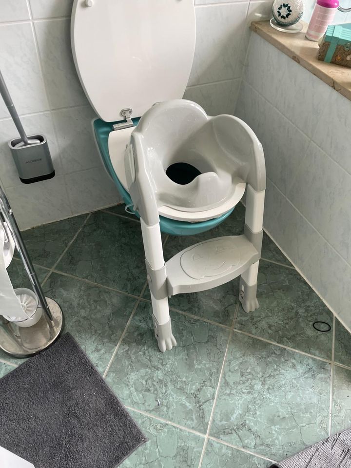Toiletten wc Treppe für Kleinkinder in Bannewitz