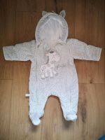 Kuscheliger Baby Overall für den Winter Giraffe 50/56 Brandenburg - Lindenau Vorschau