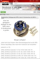 Radnabe Radlagersatz Vorderachse für Opel Astra G Sachsen - Gornsdorf Vorschau