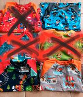 T-Shirts, Gr. 110, Eisenbahn, Polizei, Wikinger, handmade Brandenburg - Michendorf Vorschau