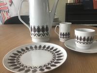 Vintage Retro Kaffeeservice DDR Stadtlengsfeld Sammler 6 teilig Brandenburg - Milower Land Vorschau