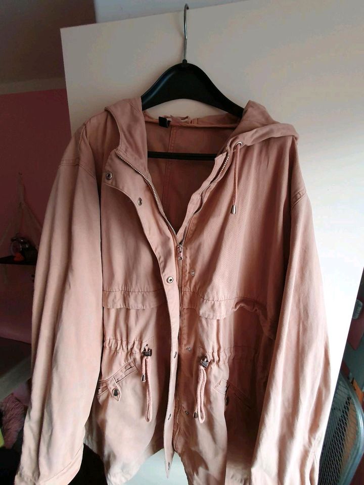 Damenjacke, H&M Devided, Sommerjacke Gr. 52/54, rose mauve, XXL+ in Boizenburg/Elbe