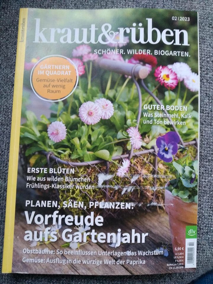 9 Gartenzeitschriften "Kraut & Rüben" Gartenzeitung Gartenzeitsch in Twist