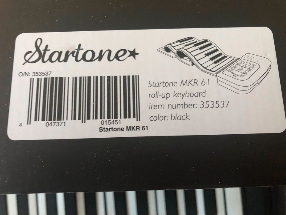 Startone MKR 61 genutzt, Rollklavier, teildefekt, für Bastler in Bollschweil