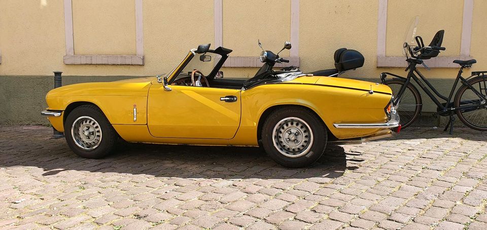 Triumph Spitfire 1500 Oldtimer Cabrio / H Kennzeichen in Ladenburg