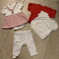 Paket Sommer Kleid Hose T-Shirt Body rot/weiß Gr 62 Bayern - Geretsried Vorschau