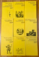 9 x Reclam: Goethe, Schiller, Kleist, Brentano, Tieck, Hoffmann Baden-Württemberg - Edingen-Neckarhausen Vorschau