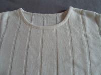 Kurzärmliger Damen - Pullover --- Größe: 42 --- Farbe: weiß Sachsen - Schöneck Vorschau