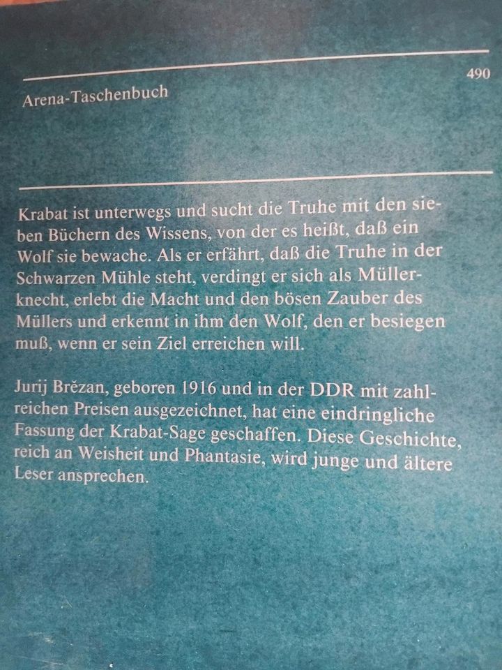 " Die Schwarze Mühle " Kinderbuch * in Leinefelde-Worbis