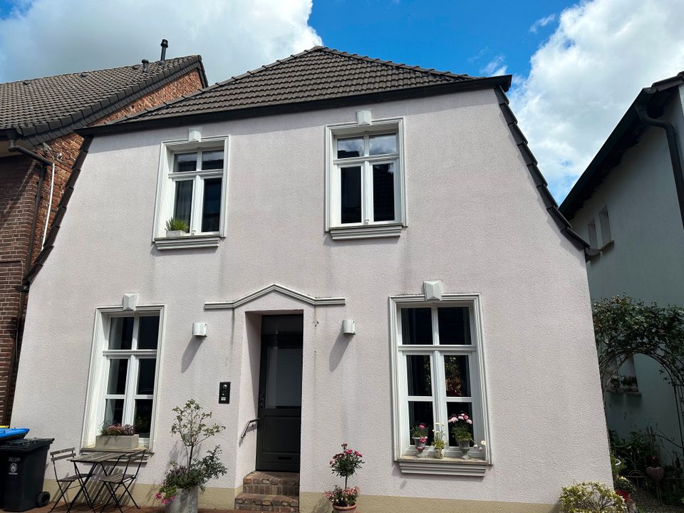 Historisches Stadthaus mit zwei Wohnungen im modernen Landhausstil und einem romantischen Innenhof! in Schermbeck