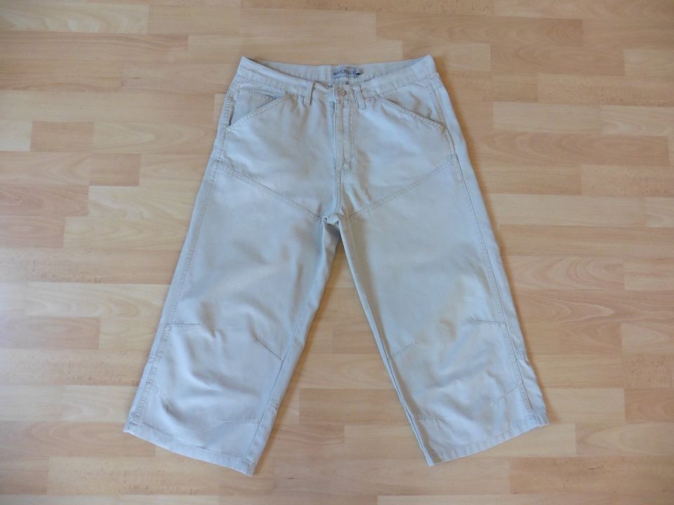 3/4 Damen Jeans Gr. M beige in Sande