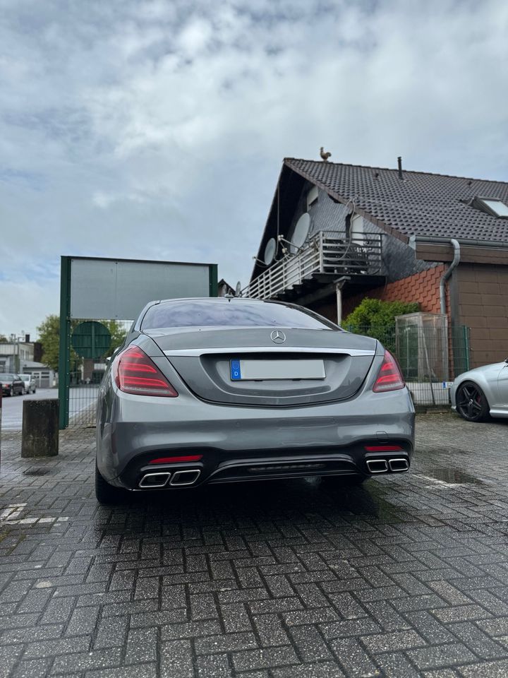 W222 S63 Diffusor Umbau Facelift in Hünxe