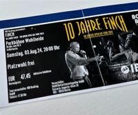 Finch Ticket 03.08.2024 Wuhlheide Pankow - Prenzlauer Berg Vorschau