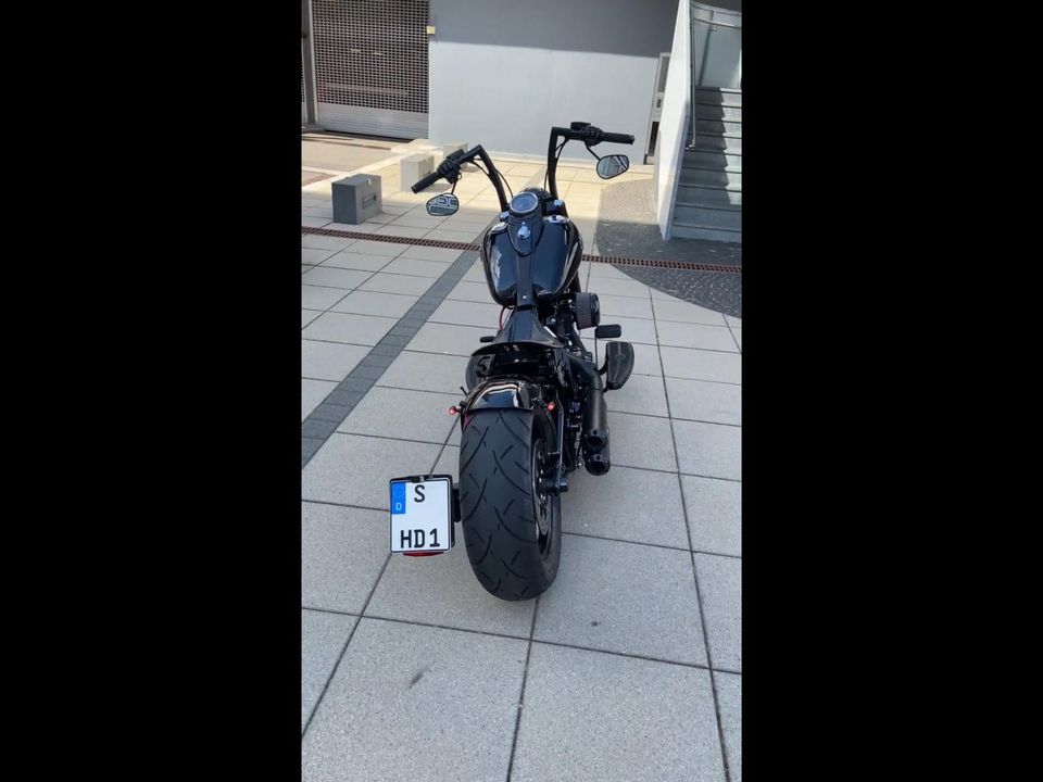 Harley Softail Slim S 110, Bobber Umbau in Sinzheim