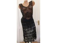 Italy Sommerkleid Strandkleid Häkel Kleid durchsichtig schwarz Rheinland-Pfalz - Mainz Vorschau