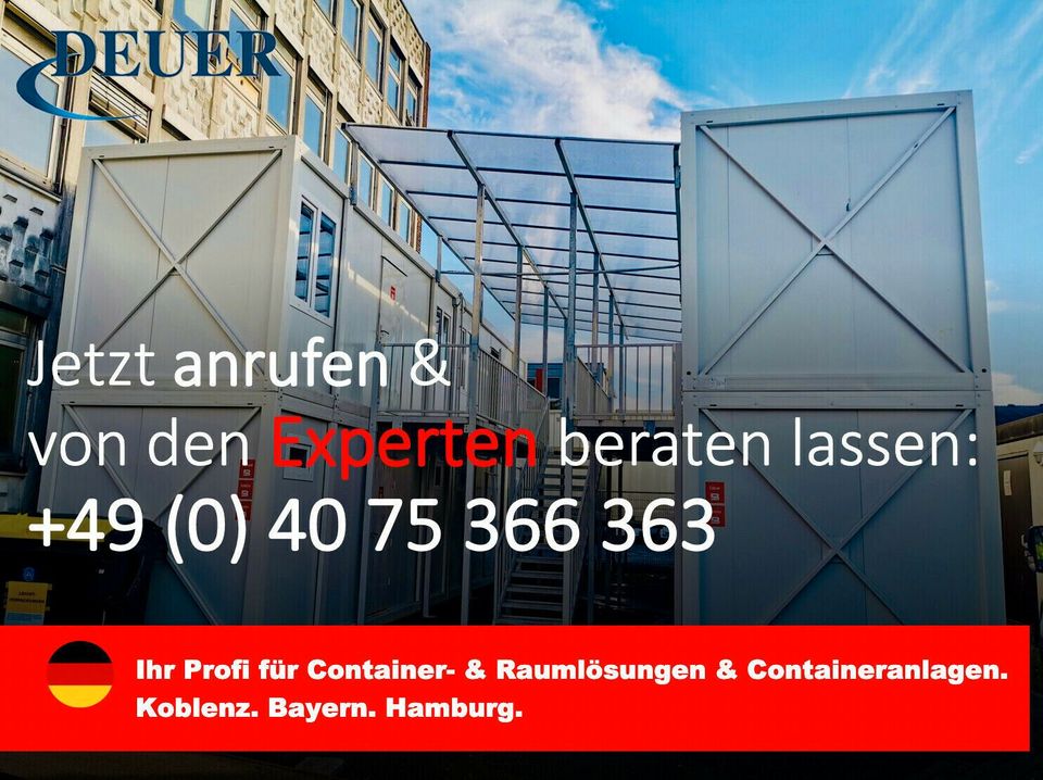 ❗Wohncontainer Büro Haus Bau Home Office Tiny House Garten Anlage in Reisbach